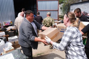 Более 12 тонн гумпомощи в ДНР и ЛНР отправили астраханские волонтеры