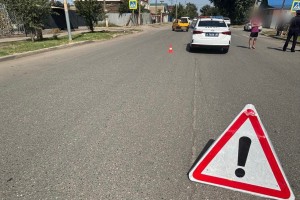 В Астрахани молодой водитель сбил школьника