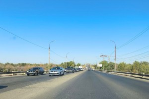 Этой ночью в Астрахани приступили к ремонту Нового моста