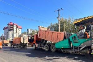 В Астрахани идет масштабное обновление инфраструктуры на улице Куликова