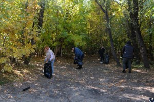 В Астрахани прошел масштабный субботник