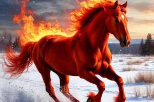 Красная Огненная лошадь в новом 2026 году принесет много перемен