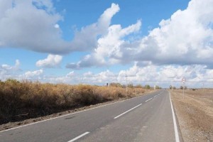 В Астраханской области участок важной трассы отремонтирован досрочно