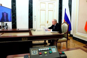 Владимир Путин провел встречу с астраханским губернатором