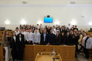 В Думе Астраханской области прошло практическое занятие по правовому просвещению молодежи и формированию кадрового резерва для государственной службы